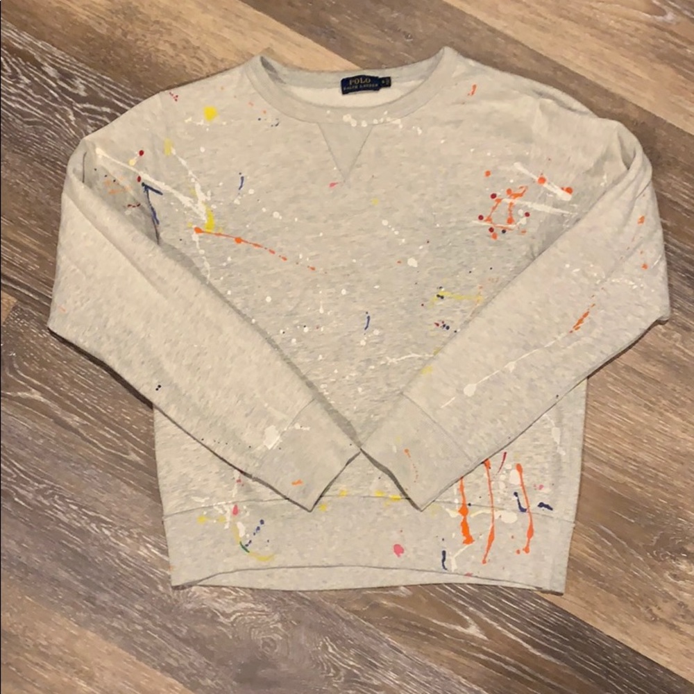 Polo Ralph Lauren Paint Splatter Sweatshirt